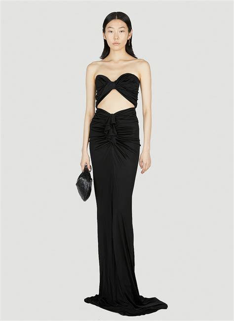 ysl cut out dress|saint laurent YSL dresses.